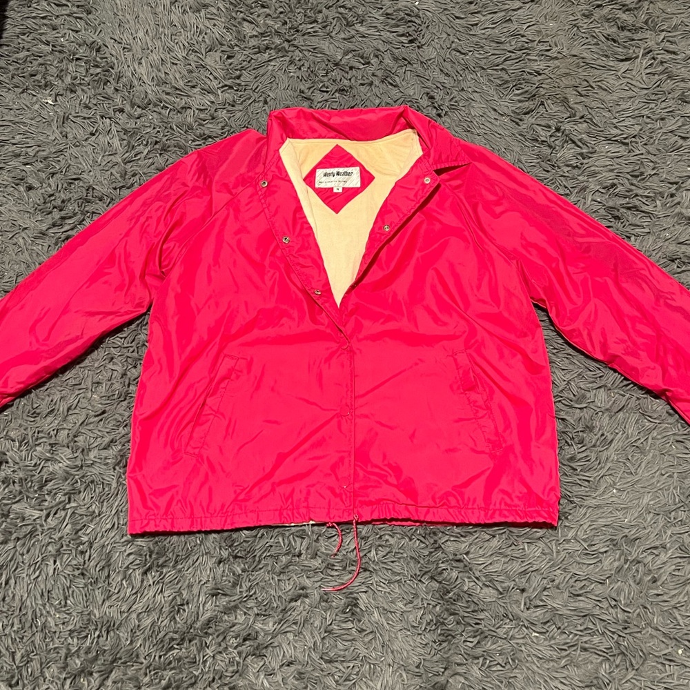 Hot Pink Windbreaker